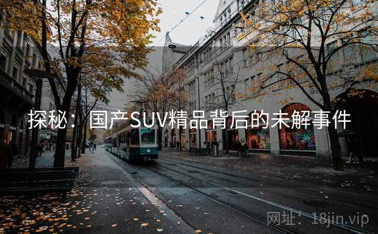 探秘：国产SUV精品背后的未解事件