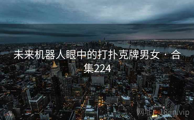 未来机器人眼中的打扑克牌男女 · 合集224